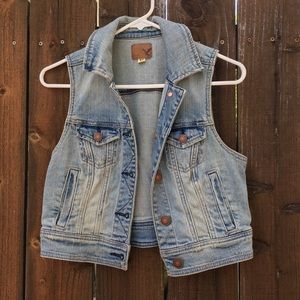 American Eagle Outfitters Denim Vest